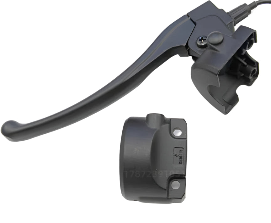 Brake lever with switch connector