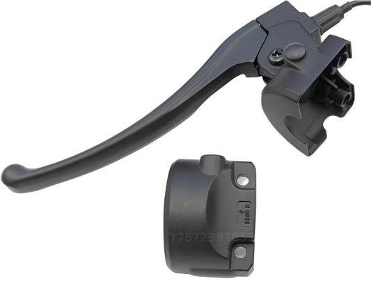 Brake lever with switch connector